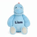 Blauwe baby dino voorkant